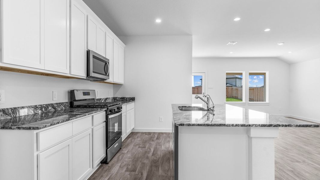 Furnished interior view inside a new home in Tamarron, Fulshear (Image 11).