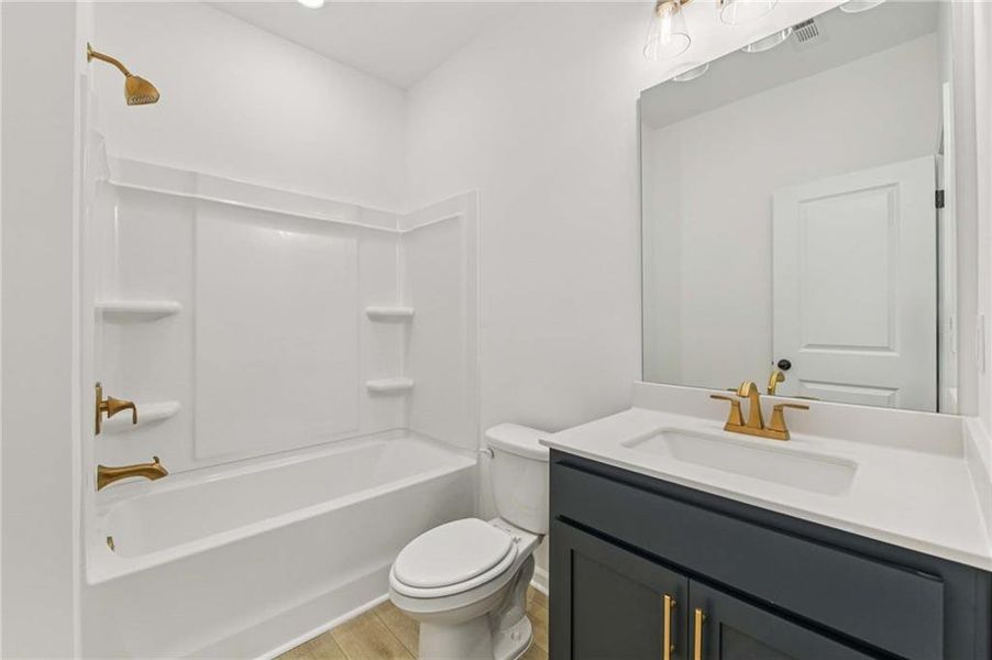 Furnished interior view inside a new home in The Estates at Casteel, Bethlehem (Image 6).