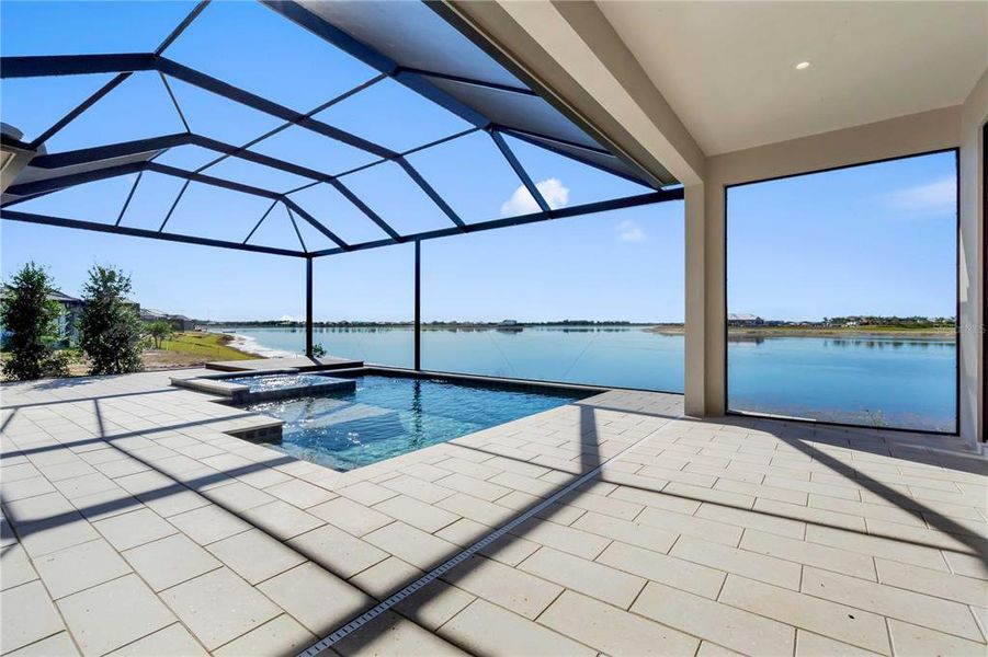 Exterior details and patio area of a home in , Sarasota (Image 26).