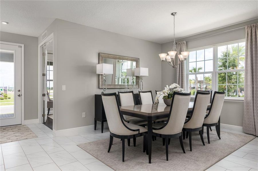 Furnished interior view inside a new home in Parkview Preserve, Apopka (Image 7).