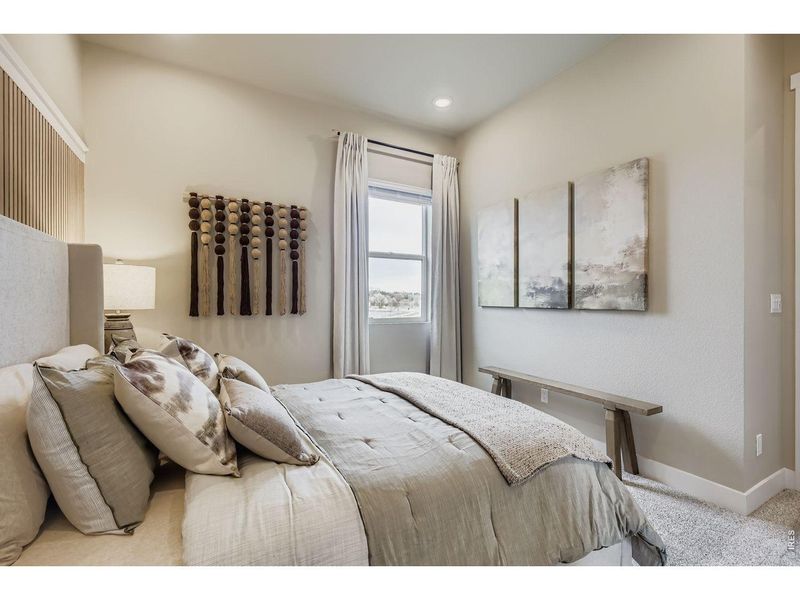 Furnished interior view inside a new home in , Fort Collins (Image 15).