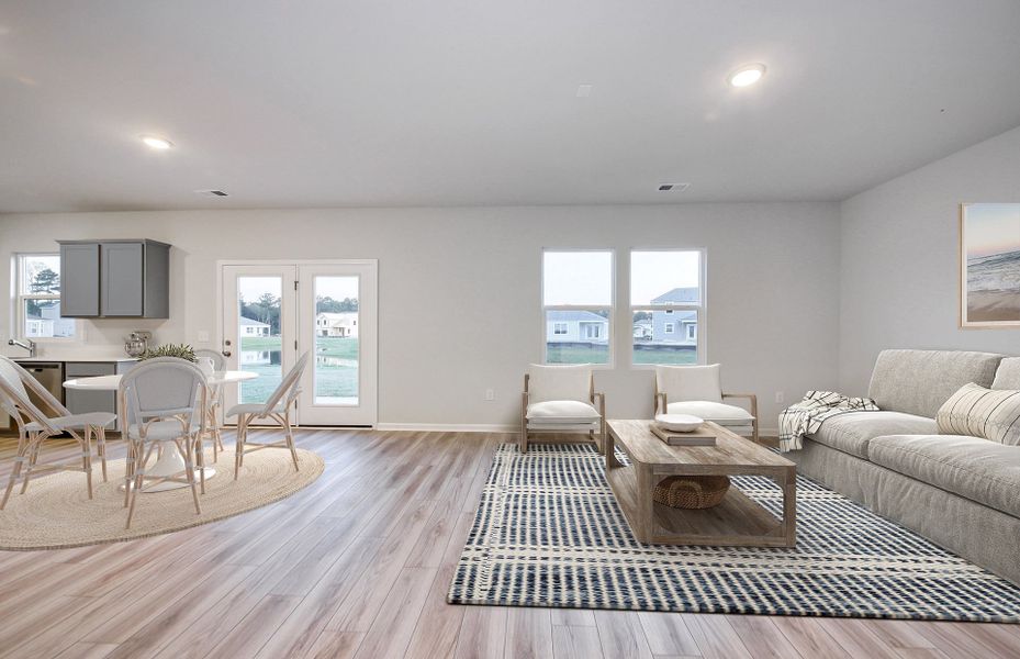 Furnished interior view inside a new home in Heartwood, Richmond Hill (Image 7). Furnished interior view inside a new home in Heartwood, Richmond Hill (Image 7).