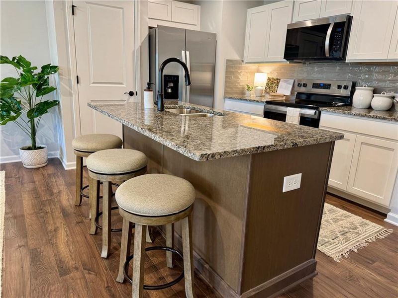 Furnished interior view inside a new home in Silver Leaf, Dawsonville (Image 18).
