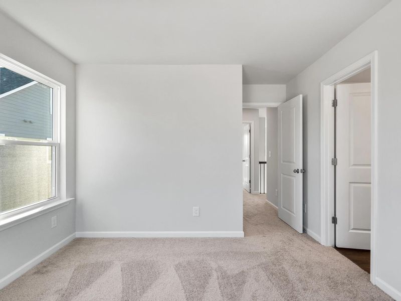 Representative unfurnished interior of a home built from the The Danbury C by Davidson Homes LLC in Melody Lakeside Estates, Buford (Image 30). Representative unfurnished interior of a home built from the The Danbury C by Davidson Homes LLC in Melody Lakeside Estates, Buford (Image 30).