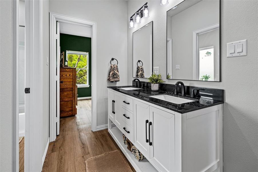 Furnished interior view inside a new home in , Granbury (Image 31).