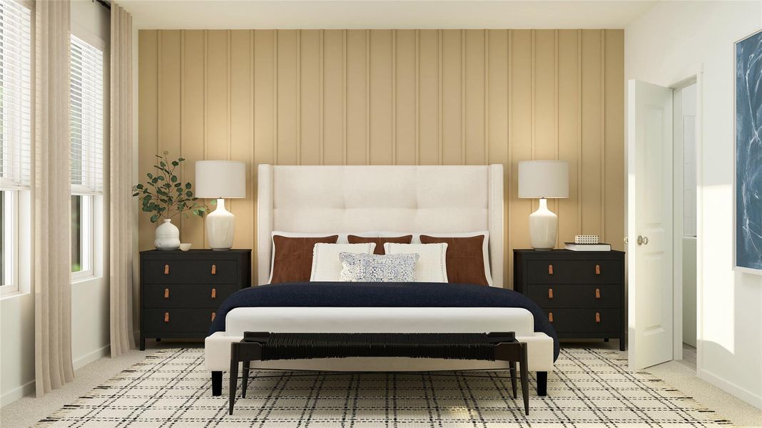 Furnished interior view inside a new home in Elm Creek, Elgin (Image 12).