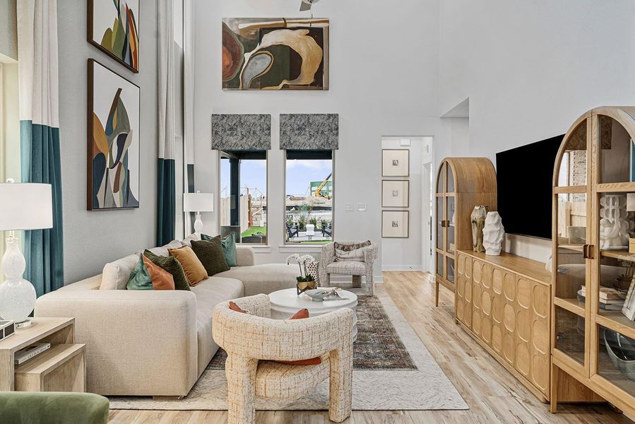 Furnished interior view inside a new home in , Dayton (Image 14).