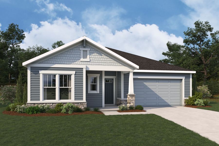 Representative exterior photo of a completed home built from the Briar by Mattamy Homes in RiverTown, St. Johns, FL (Image 2). Representative exterior photo of a completed home built from the Briar by Mattamy Homes in RiverTown, St. Johns, FL (Image 2).