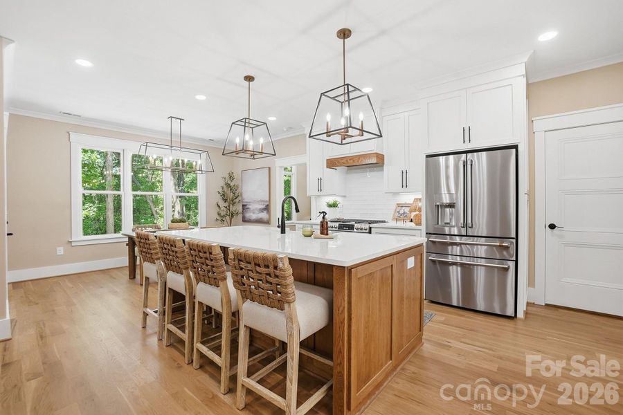 Furnished interior view inside a new home in , Marshville (Image 4).