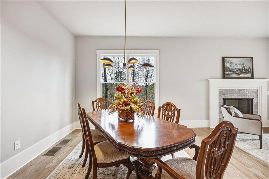 Furnished interior view inside a new home in , Canton (Image 13).