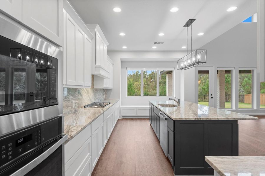 Furnished interior view inside a new home in , Magnolia (Image 8). Furnished interior view inside a new home in , Magnolia (Image 8).