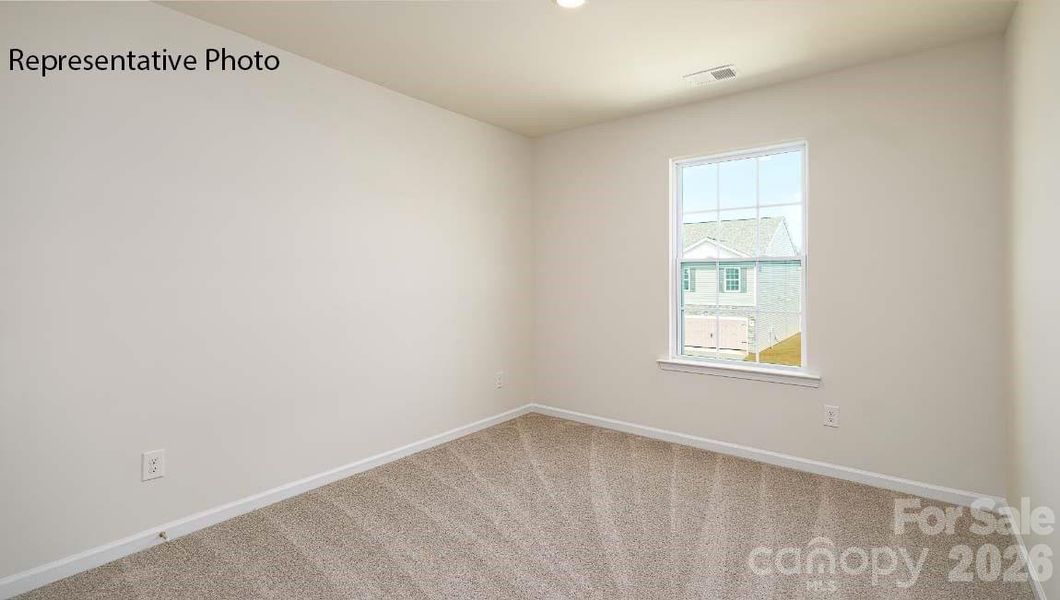 Spacious, unfurnished interior of a new home in Huffman Ridge, Hickory (Image 13).