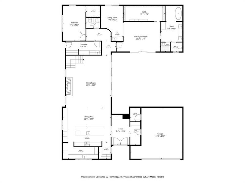 2D floor plan layout of this home in , Dallas, TX (Image 4). 2D floor plan layout of this home in , Dallas, TX (Image 4).