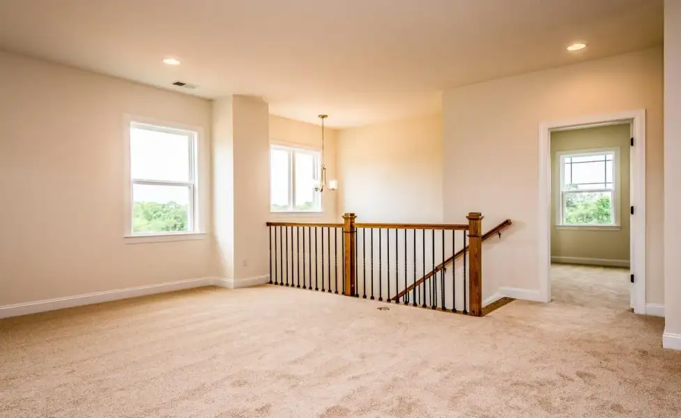 Representative unfurnished interior of a home built from the Princeton by Greybrook Homes in Deer Brook, Mooresville (Image 48).