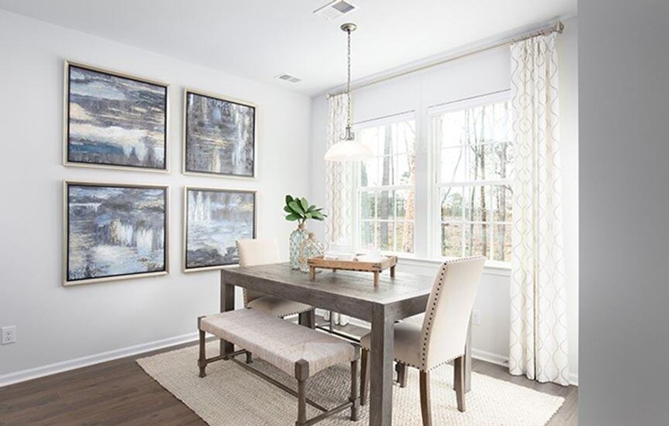 Furnished interior view inside a new home in Cypress Preserve, Moncks Corner (Image 13).