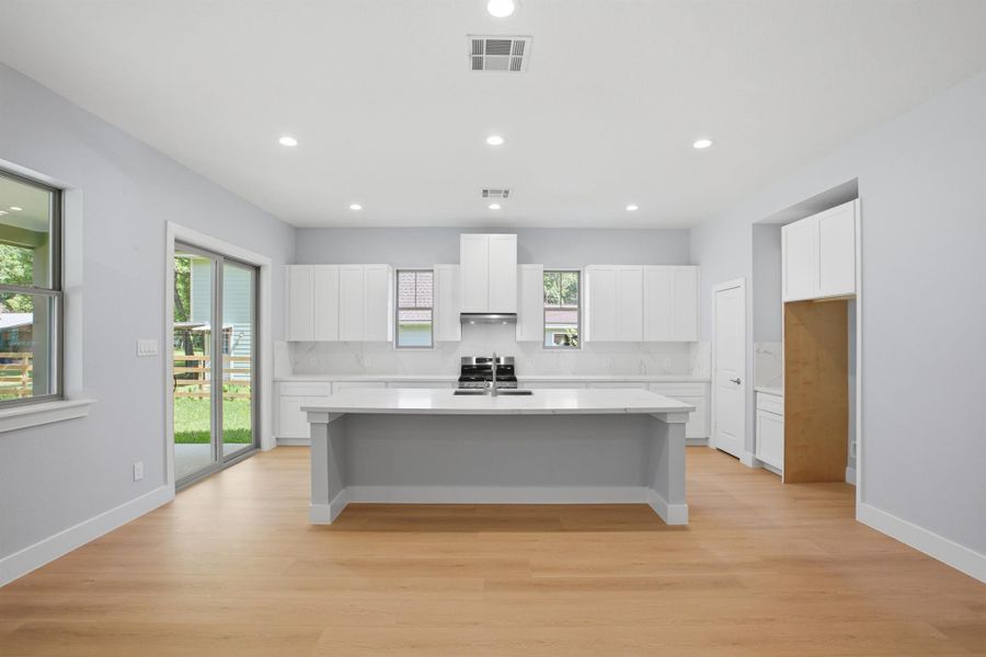 Furnished interior view inside a new home in , Magnolia (Image 8).