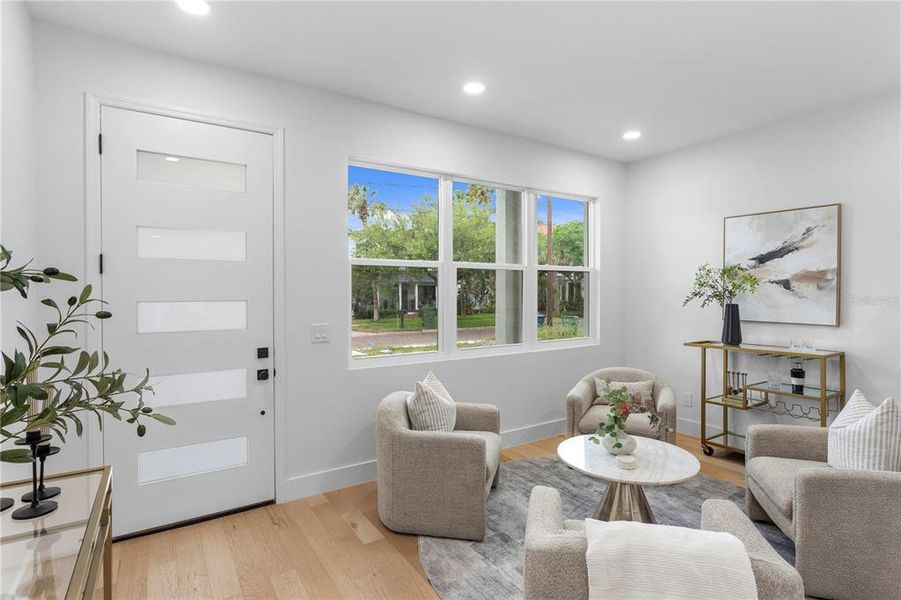 Furnished interior view inside a new home in , Tampa (Image 7).