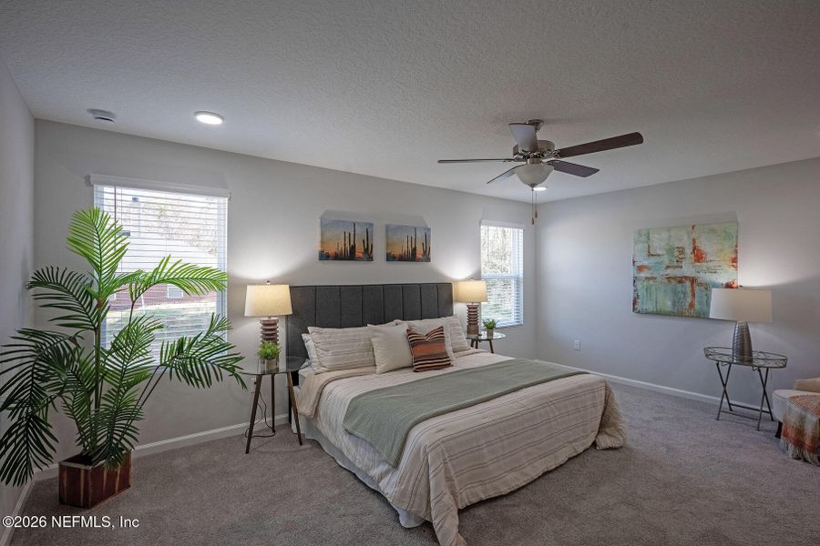 Furnished interior view inside a new home in , Jacksonville (Image 33).
