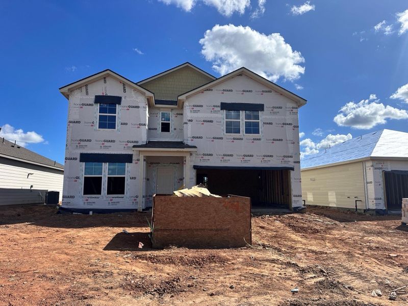 In-progress construction of a new home in Valor Park, Bay City, TX (Image 26).