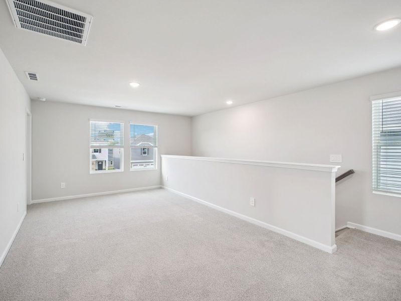 Spacious, unfurnished interior of a new home in Marshburn Landing - Classic Series, Wendell (Image 21).