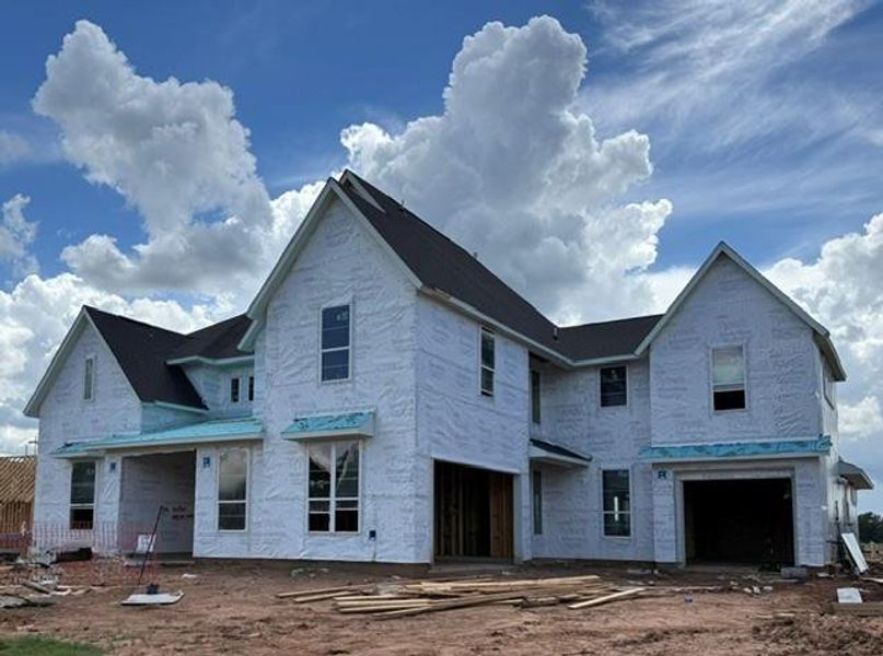In-progress construction of a new home in Evergrove, Richmond, TX (Image 5). In-progress construction of a new home in Evergrove, Richmond, TX (Image 5).