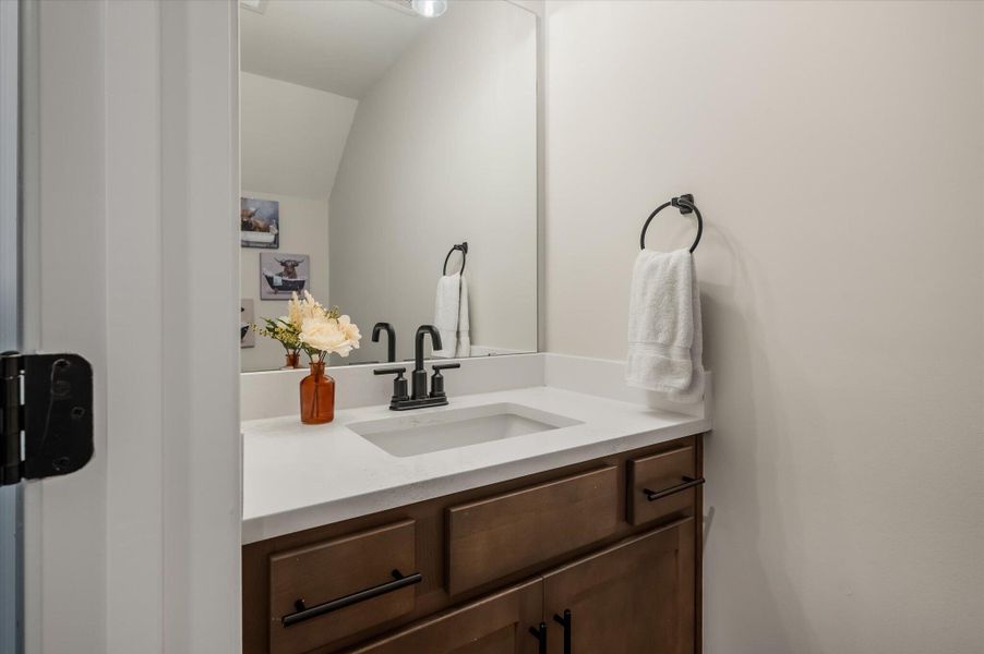 Close-up of interior finishes inside a home in The Enclave at French Quarter Creek, Huger (Image 21).
