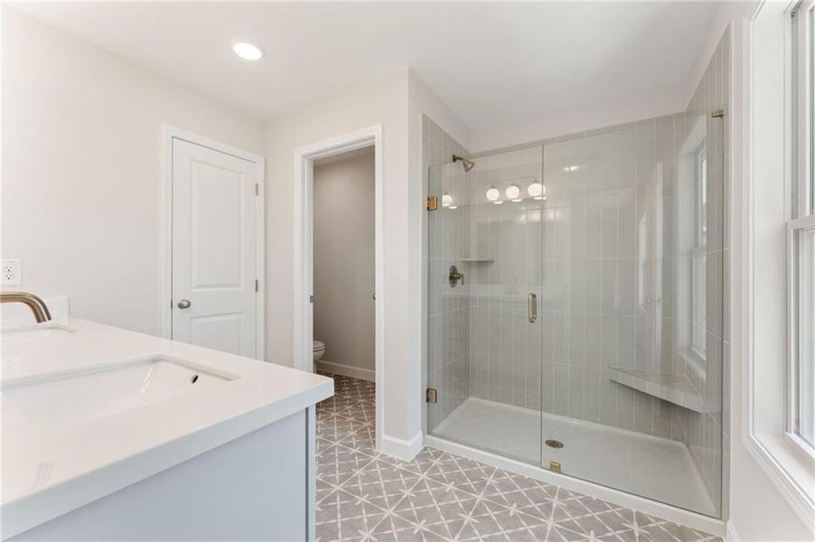 Furnished interior view inside a new home in Cherokee Township, Acworth (Image 5).