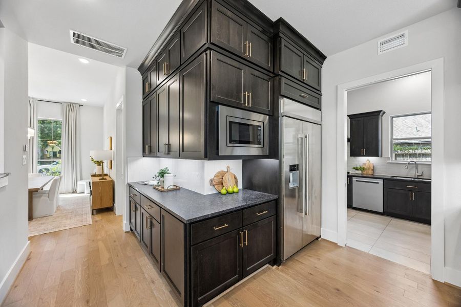 Furnished interior view inside a new home in , Houston (Image 36).