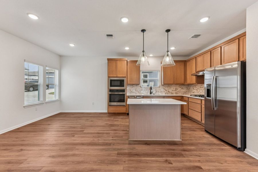 Furnished interior view inside a new home in Easton Park, Austin (Image 6).