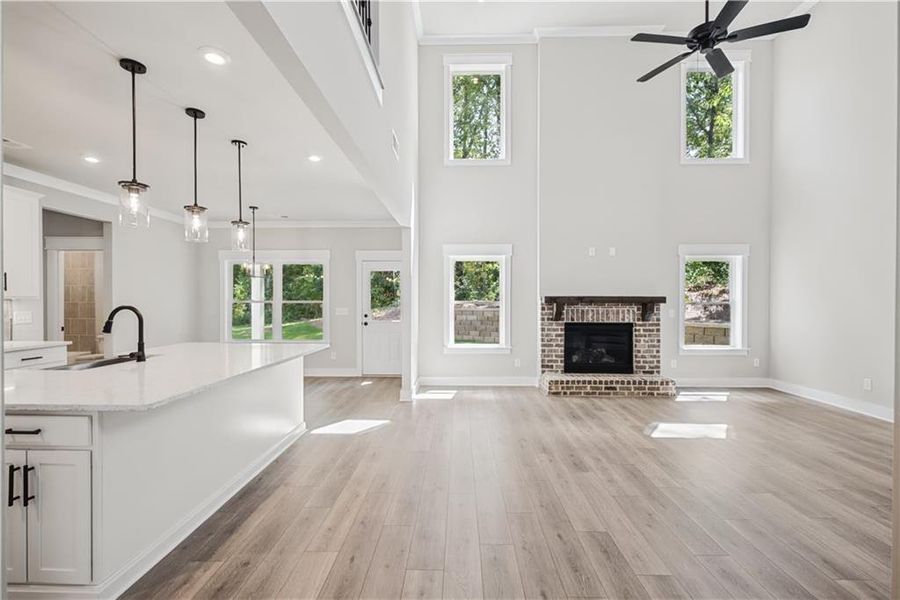 Spacious, unfurnished interior of a new home in Springside Reserve, Powder Springs (Image 14).