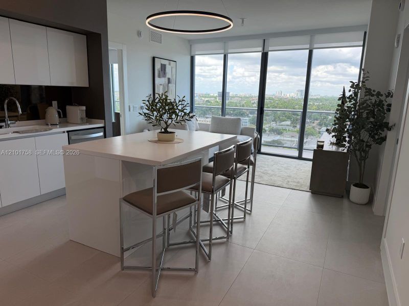 Furnished interior view inside a new home in , Hallandale Beach (Image 15).