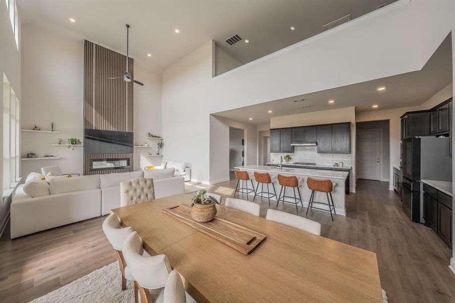 Furnished interior view inside a new home in Sweetgrass, Haslet (Image 17). Furnished interior view inside a new home in Sweetgrass, Haslet (Image 17).
