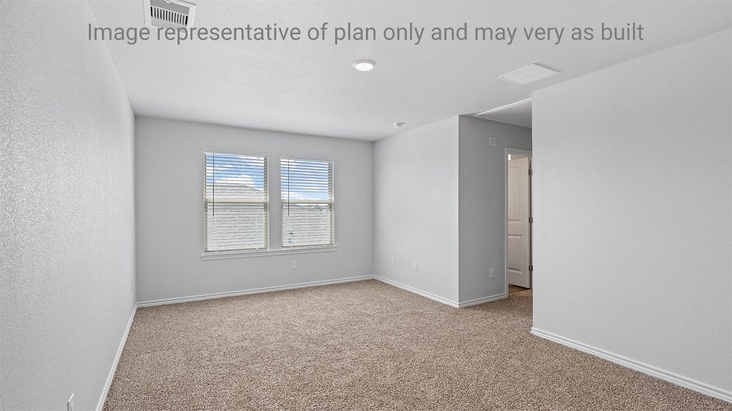 Spacious, unfurnished interior of a new home in Somerset at Sinton, Sinton (Image 22).