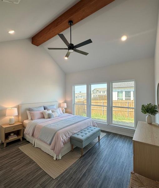 Furnished interior view inside a new home in , Mabank (Image 7).