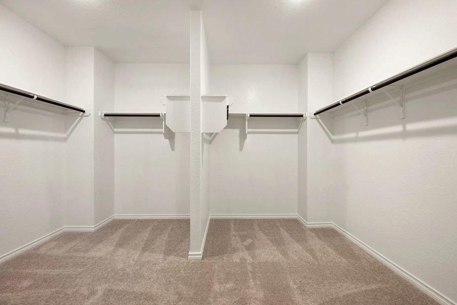 Spacious, unfurnished interior of a new home in The Cottages at Lariat, Liberty Hill (Image 43).