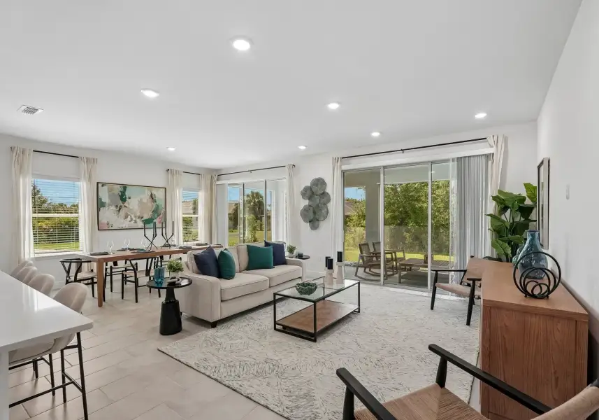 Representative furnished interior of a home built from the Melody by Maronda Homes in Englewood, Port Charlotte (Image 14).