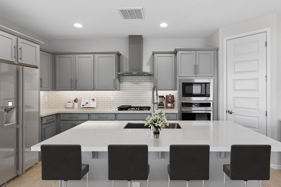 Furnished interior view inside a new home in Estrella, Goodyear (Image 4).