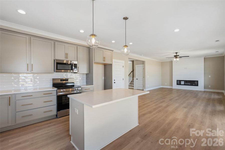 Furnished interior view inside a new home in , Stanfield (Image 9).