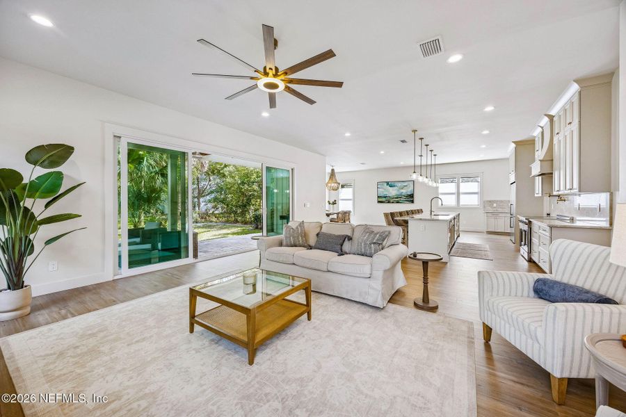 Furnished interior view inside a new home in , Fernandina Beach (Image 6).