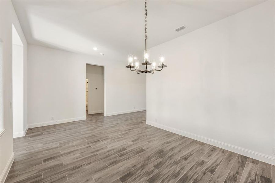Spacious, unfurnished interior of a new home in Georgetown at Kings Fort 60s, Kaufman (Image 15).