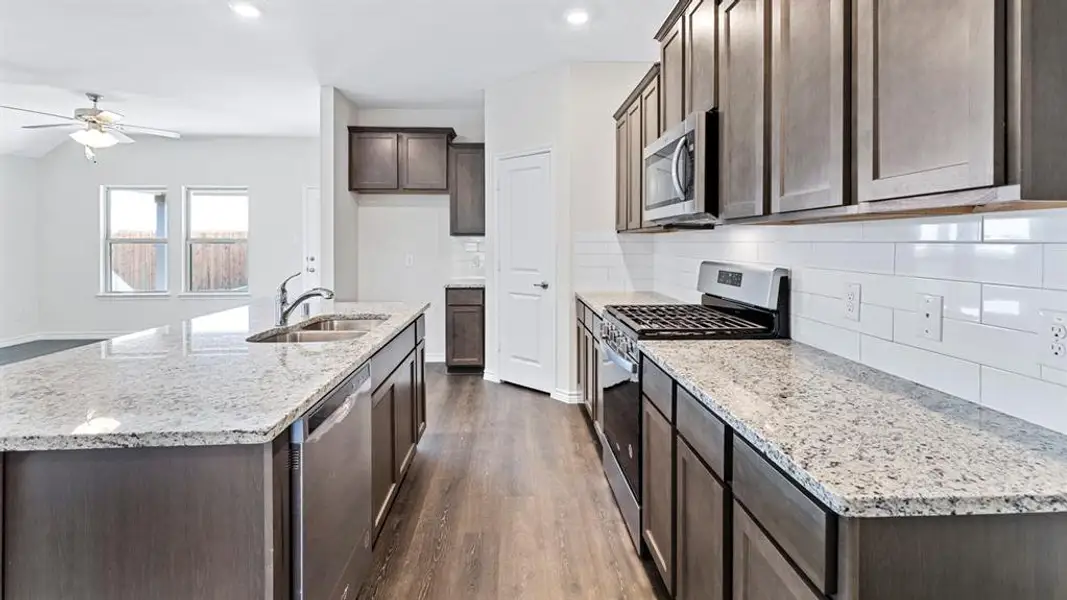Furnished interior view inside a new home in Bel Air Village, Sherman (Image 3).