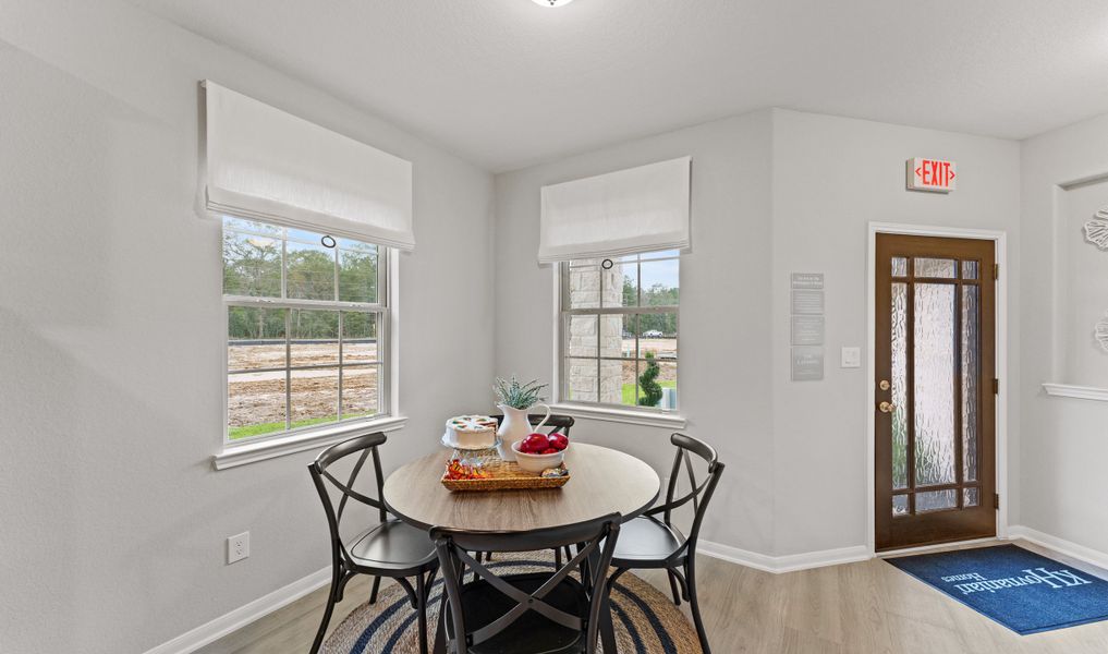 Charming dining area