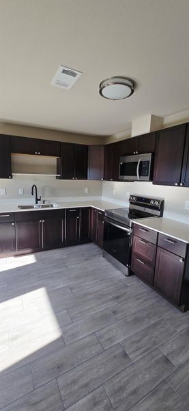 Furnished interior view inside a new home in , Cleveland (Image 6). Furnished interior view inside a new home in , Cleveland (Image 6).