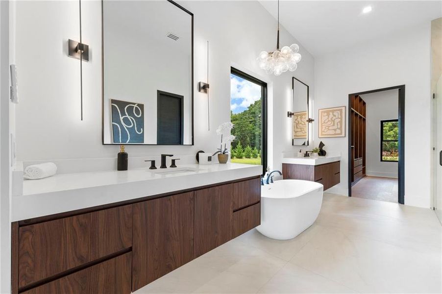 Furnished interior view inside a new home in , McDonough (Image 74).