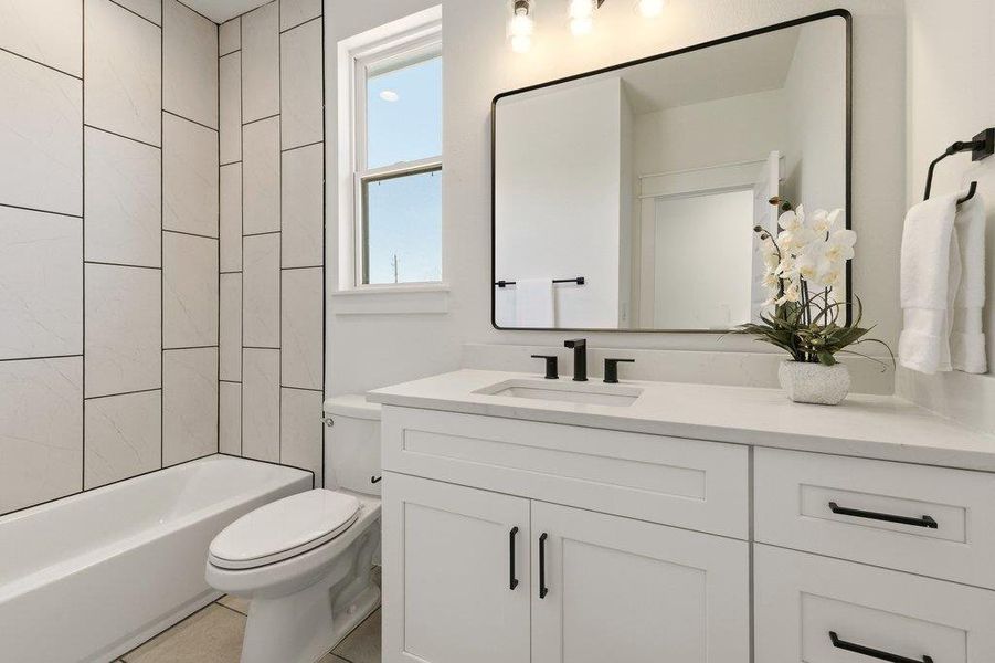 Furnished interior view inside a new home in , Austin (Image 10).