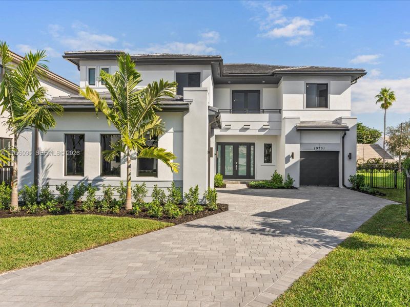 Front exterior of a new home in , Miami, FL, highlighting curb appeal (Image 29). Front exterior of a new home in , Miami, FL, highlighting curb appeal (Image 29).