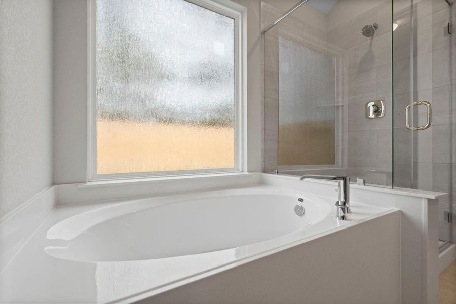 Close-up of interior finishes inside a home in Cypresswood Landing, Humble (Image 6).