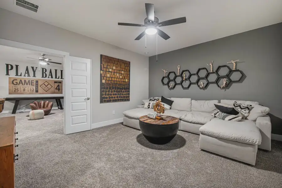 Representative furnished interior of a home built from the Bethany by Chesmar Homes in Regency Ranch, Marion (Image 15).