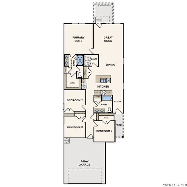 2D floor plan layout of this home in Applewhite Meadows, San Antonio, TX (Image 2). 2D floor plan layout of this home in Applewhite Meadows, San Antonio, TX (Image 2).