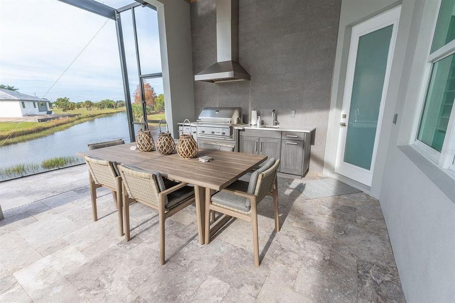 Exterior details and patio area of a home in , Punta Gorda (Image 26).